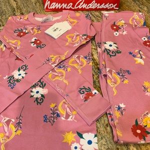 Hanna Anderson Disney repunzel pajama set